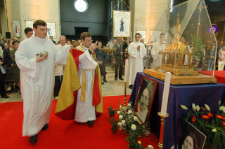 Reliques de Sainte Thérèse de Lisieux