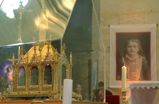 Reliques de Sainte Thérèse de Lisieux