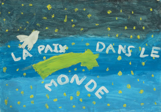 Dessins d'enfants sur le thème de la Paix