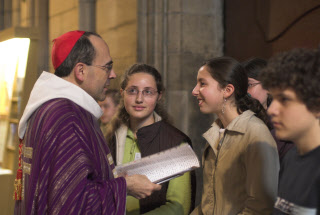 Lyon: rassemblement diocèsain avec les collégiens