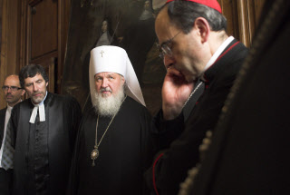 Visite à Lyon du Métropolite Cyrille de Smolensk