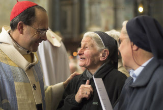 Jubilé des religieux à la basilique de Fourvière