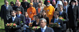 Marche pour la paix à Birkenau