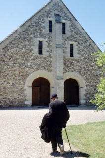L'Abbé Pierre à Saint Wandrille