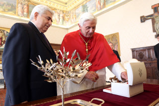 Visite du président Chypriote Demetris CHRSTOFIAS au Vatican