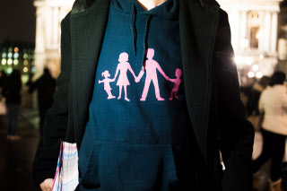 Manif Pour Tous : distribution de tracts
