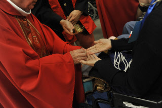 Pèlerinage national de Lourdes 2013
