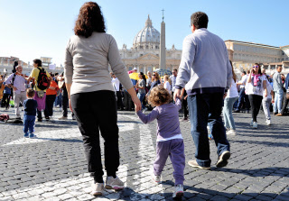 Pèlerinage des familles au Vatican