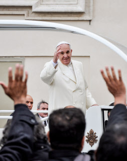 Le pape François 