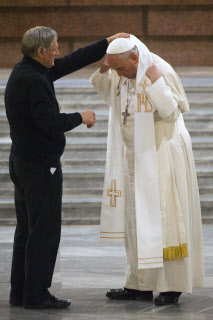 François et le Père Luigi COTTI