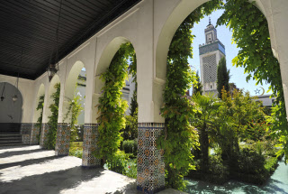 Jardin de la grande Mosquée de Paris