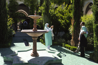 Jardin de la grande Mosquée de Paris