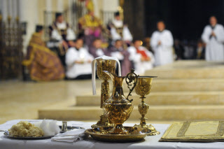 Messe pontificale tridentine d'ordination