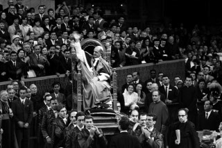 Paul VI rencontre des travailleurs chrétiens