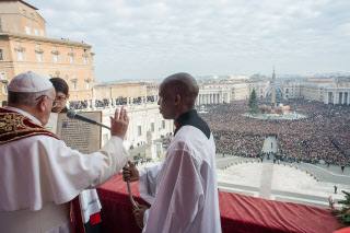 Message de Noël "Urbi et Orbi" du pape François