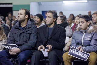 Hommage aux victimes de Charlie Hebdo à Bussy-Saint-Georges