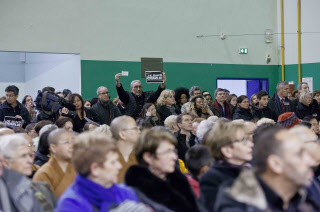 Hommage aux victimes de Charlie Hebdo à Bussy-Saint-Georges