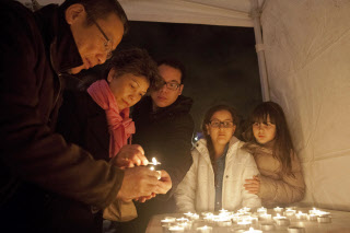 Hommage aux victimes de Charlie Hebdo à Bussy-Saint-Georges