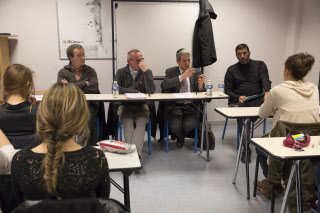 Intervention de responsables religieux dans un lycée de la banlieue parisienne