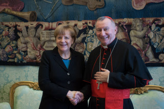 Angela MERKEL reçue au Vatican