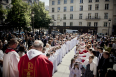 Première communion de Nell et Wiktoria