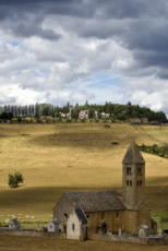 Eglise romane Saint Blaise à Mazille en Saône-et-Loire