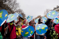 Manifestation justice climatique COP 21