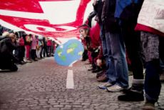 Manifestation justice climatique COP 21