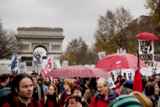 Manifestation justice climatique COP 21