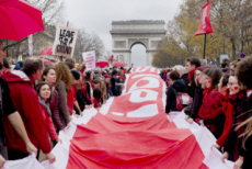 Manifestation justice climatique COP 21