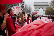 Manifestation justice climatique COP 21