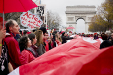Manifestation justice climatique COP 21