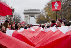 Manifestation justice climatique COP 21