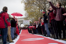 Manifestation justice climatique COP 21