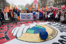 Manifestation justice climatique COP 21