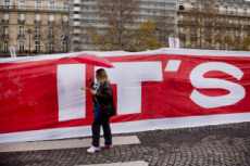Manifestation justice climatique COP 21