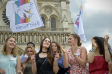 6e rencontre annuelle de jeunes européens à Paris, à l’initiative de Sant’Egidio