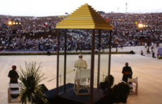 JMJ à Saint Jacques de Compostelle, Espagne.