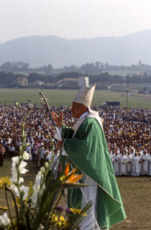 JMJ à Saint Jacques de Compostelle, Espagne.