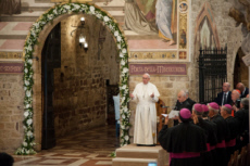 Le pape François à Assise pour le 800e anniversaire de la fête du Pardon