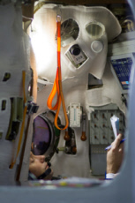 L'astronaute français Thomas PESQUET pour la mission Proxima Soyouz MS-03