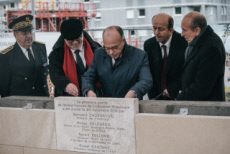 Pose de la 1ère pierre de l'IFCM à Lyon
