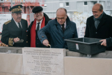 Pose de la 1ère pierre de l'IFCM à Lyon