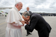 Voyage apostolique du pape François à Fatima.