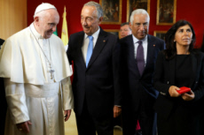 Voyage apostolique du pape François à Fatima.
