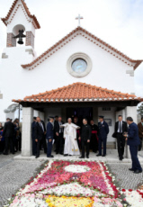 Voyage apostolique du pape François à Fatima.