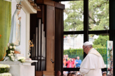Voyage apostolique du pape François à Fatima.
