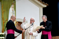 Voyage apostolique du pape François à Fatima.