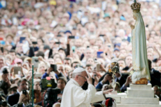Voyage apostolique du pape François à Fatima.