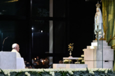 Voyage apostolique du pape François à Fatima.